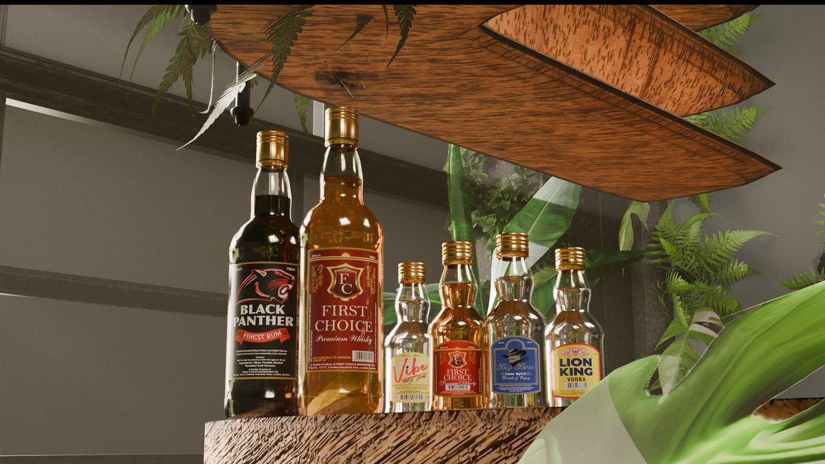First Choice Breweries spirits range